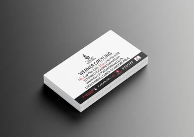 Business Cards – Gas company