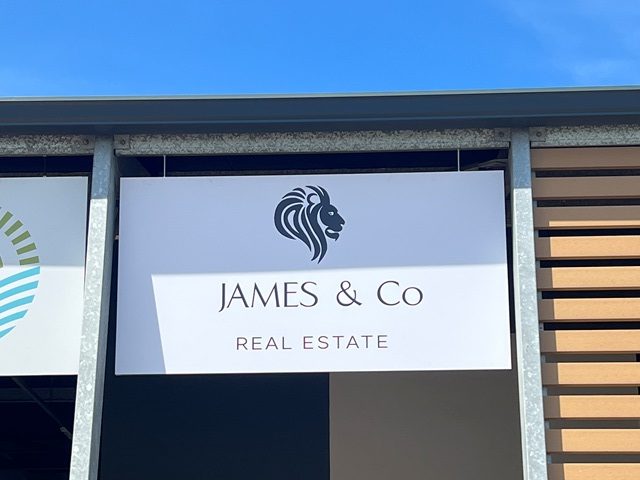 James & Co Office Signage
