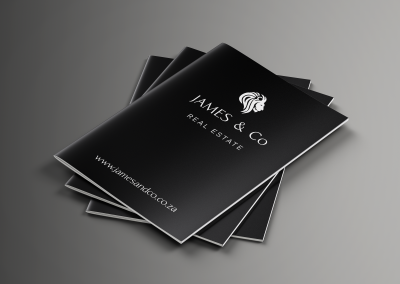 Presentation folder with pocket & business card slot